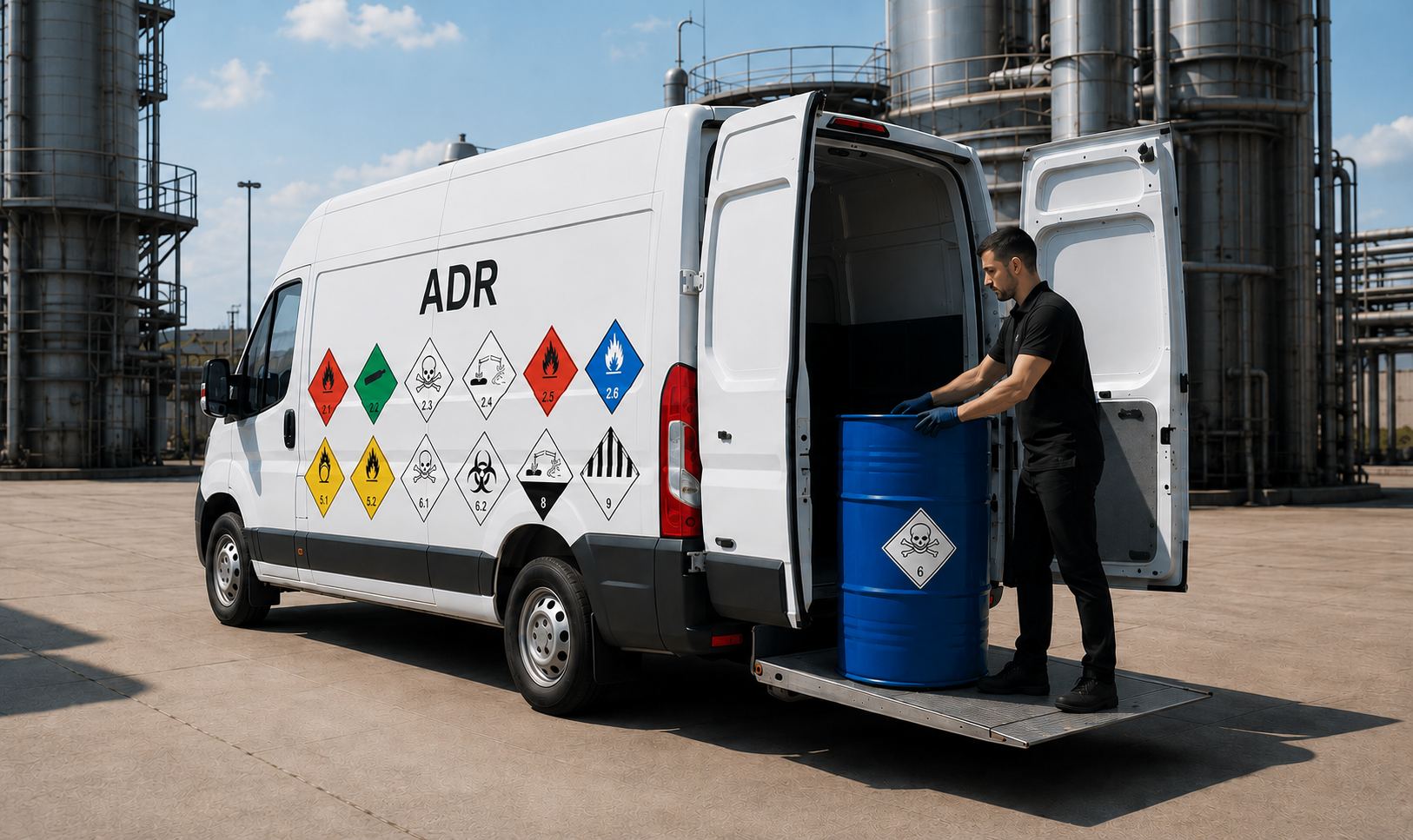 SafeWay Transports — transport ADR de matières dangereuses